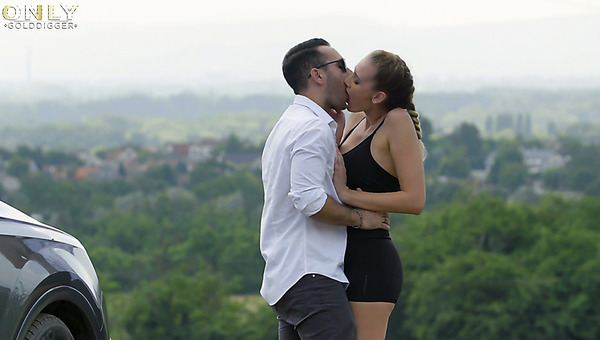 Kinky Hungarian chick Linda Leclair ends up oral petting with wild cock ride