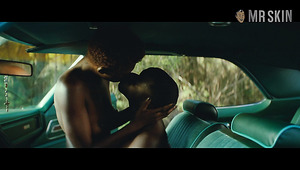 Steamy car love scene with such a gorgeous looking hottie Elle Fanning