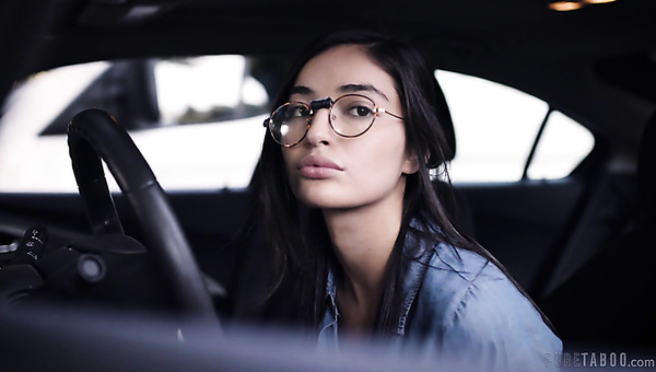 Awesome outdoor lesbian scissoring with brunette nympho Gianna Dior