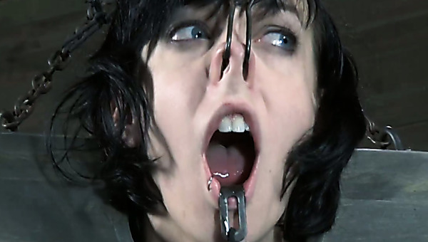 Raven haired nympho needs her love holes stretched out