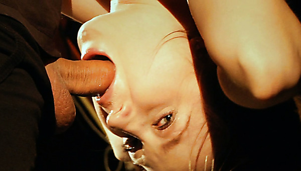 Angel tormented into dark dungeon