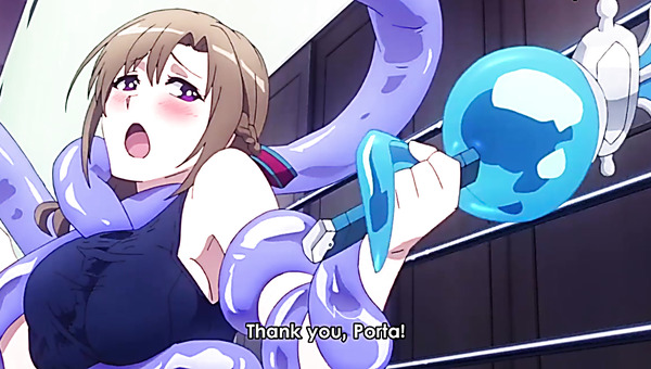 Saving a MILF from an attack of tentacles