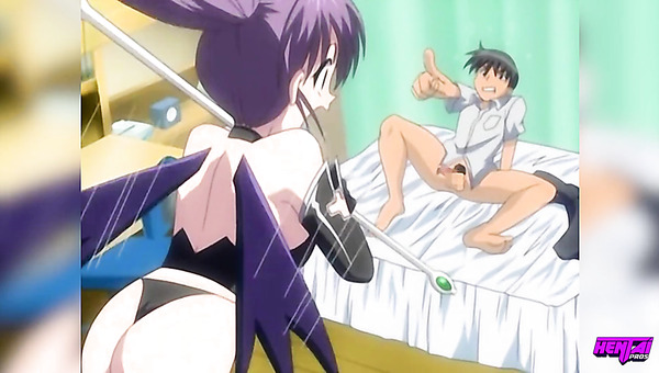 Ane Haramix - Mina watches a shy guy fucking his stepsister and she orgasms [Hentai]