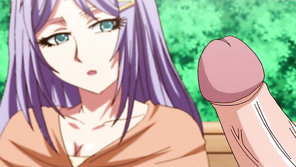 Uncensored Hentai 'MILF Park': Lusty Busty MILF Seduces a Teen With Her Erotic Novels