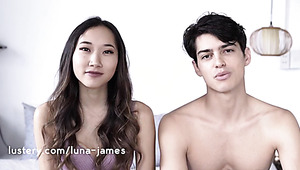 Asian babe finally opens her mind and bodyto hardcore anal