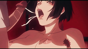 Uncensored Hentai with buxom and kinky harlot