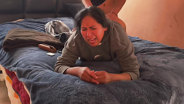Thick latina stayed home to fuck with him instead of anything else