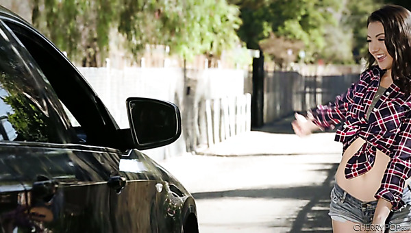 Lily Adams looks like a princess and she loves to fuck in the bathroom