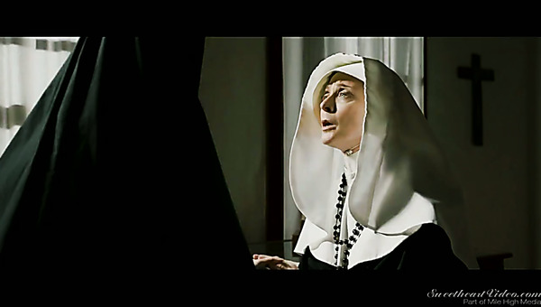 Meet a horny nun Nina Hartley who doesn't mind eating wet pussy